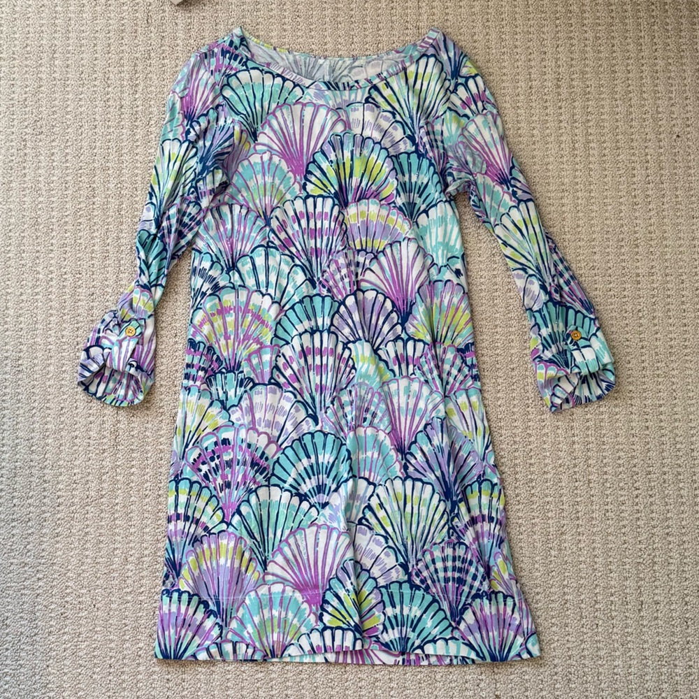 Colorful seashell women’s dress